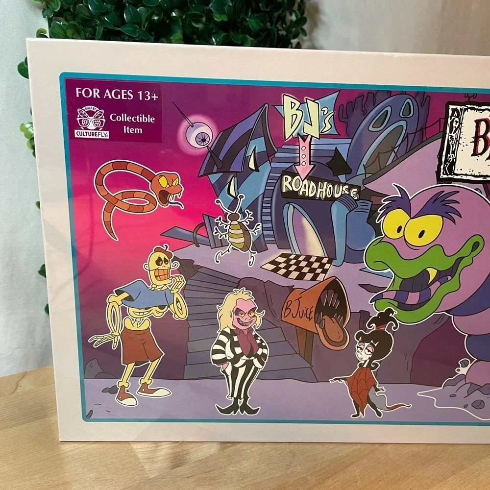 NIB Beetlejuice Clingers Peel and Stick - Collectible Item